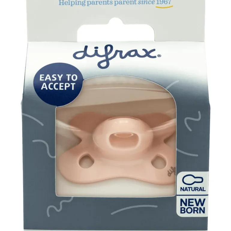 Difrax Fopspeen Natural Newborn Uni Blossom