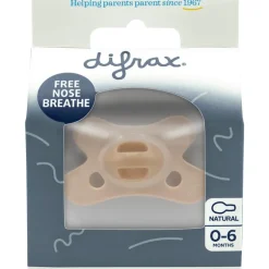 Difrax Fopspeen Naturel Earth Moonstone 0-6 Maanden