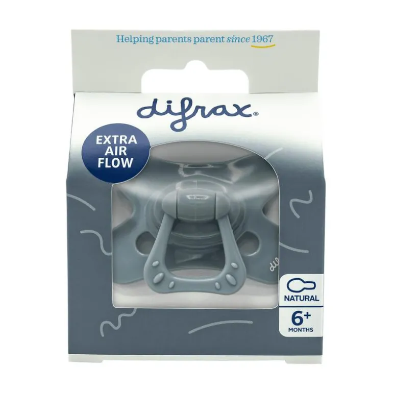 Difrax Fopspeen Naturel Uni Stone 6 Maanden