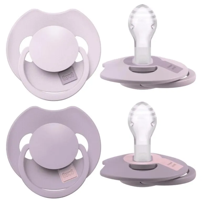 Difrax LOVI Prime Fopspeen Lilac/Violet18+ maanden