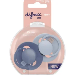 Difrax LOVI Prime Fopspeen 18+ Maanden Transparant BPA-vrij