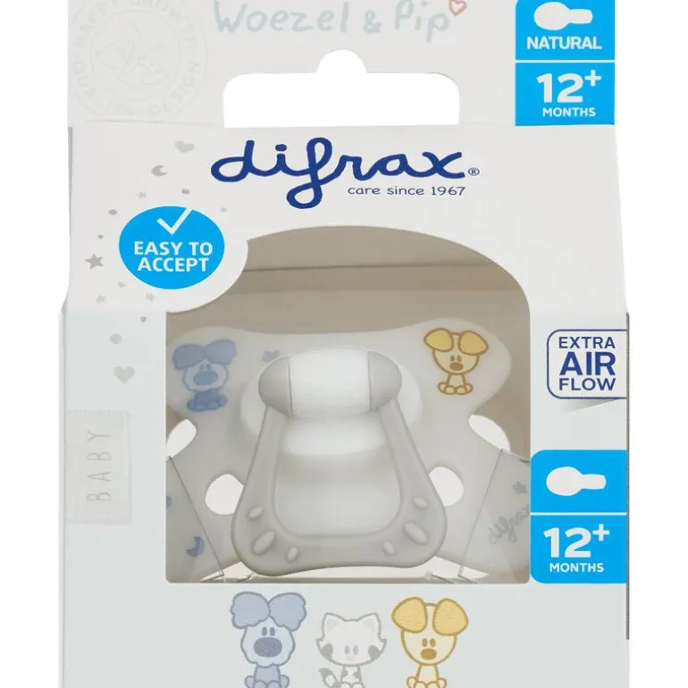 Difrax Woezel & Pip Fopspeen 12+ Maanden