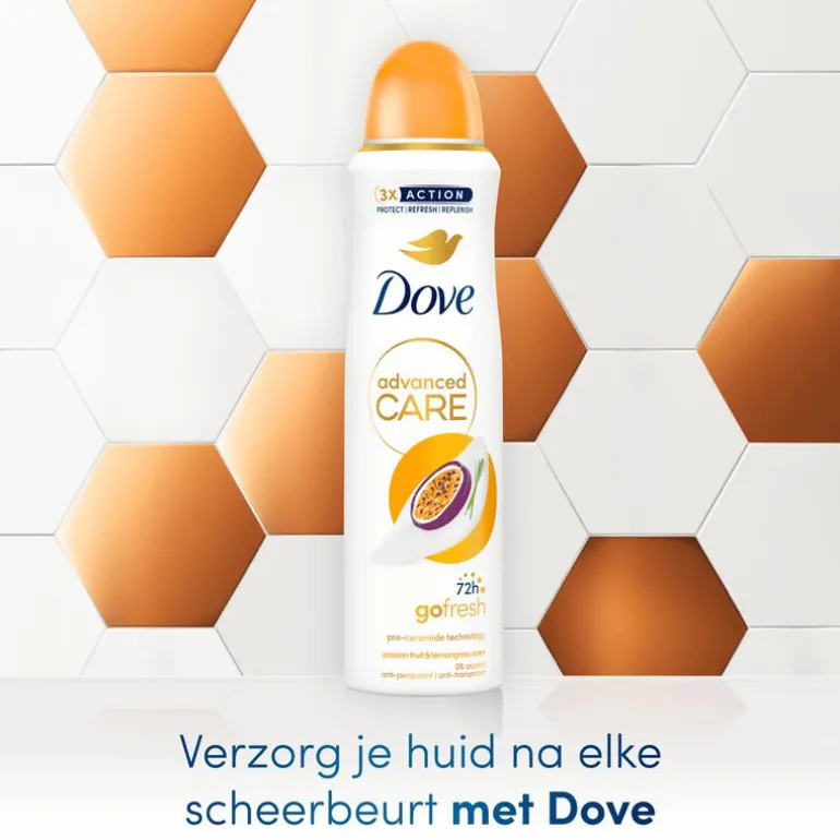 Dove Advanced Care Go Fresh Passion Fruit Anti-Transpirant Deodorant Spray 150 ML