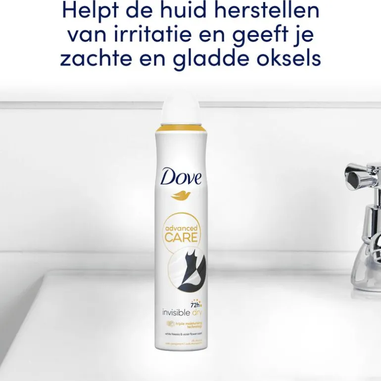 Dove Advanced Care Invisible Dry Anti-Transpirant Deodorant Spray 200 ML
