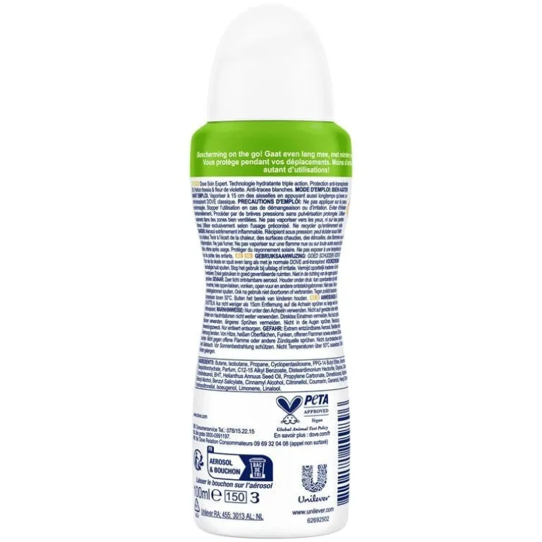 Dove Advanced Care Invisible Dry Anti-Transpirant Deodorant Spray 100 ML