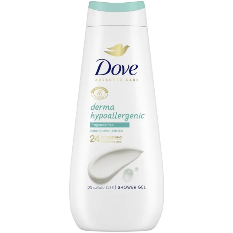 Dove Advanced Care Showergel Hypo Allergenic 400 ML