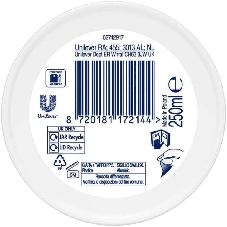 Dove Body Love Light Hydration One Crème 250 ML