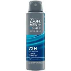 Dove Men+Care Advanced Clean Comfort Anti-Transpirant Deodorant Spray 150 ML