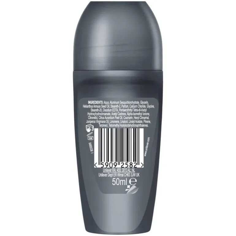 Dove Men+Care Advanced Clean Comfort Anti-Transpirant Deodorant Roller 50 ML