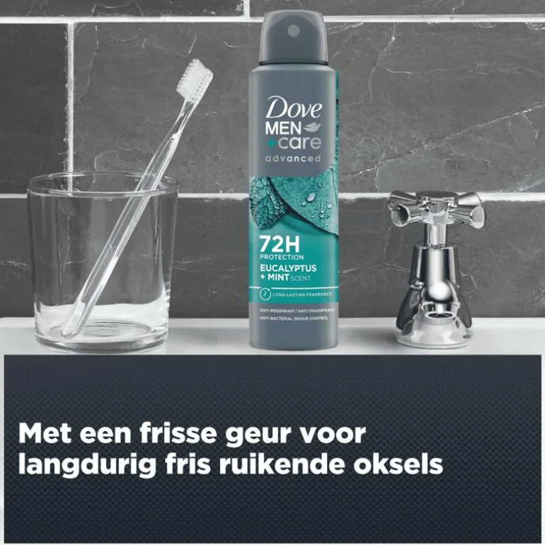 Dove Men+Care Advanced Eucalyptus + Mint Deodorant Spray 150 ML