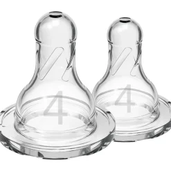 Dr. Brown’s Flesspeen 9+ Maanden Fase 4 Smalle Halsfles 2 stuks