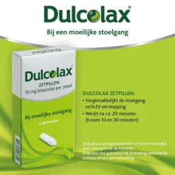 Dulcolax Bisacodyl Zetpillen 10 MG 6 Zetpillen