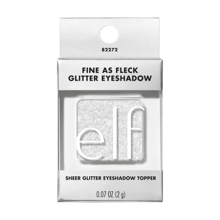 e.l.f. Fine as Fleck Glitter Eyeshadow Certified Platinum