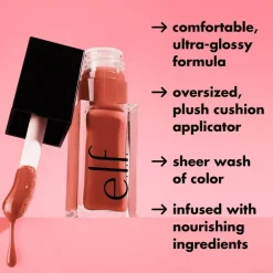 e.l.f. Glow Reviver Lip Oil Honey Talks
