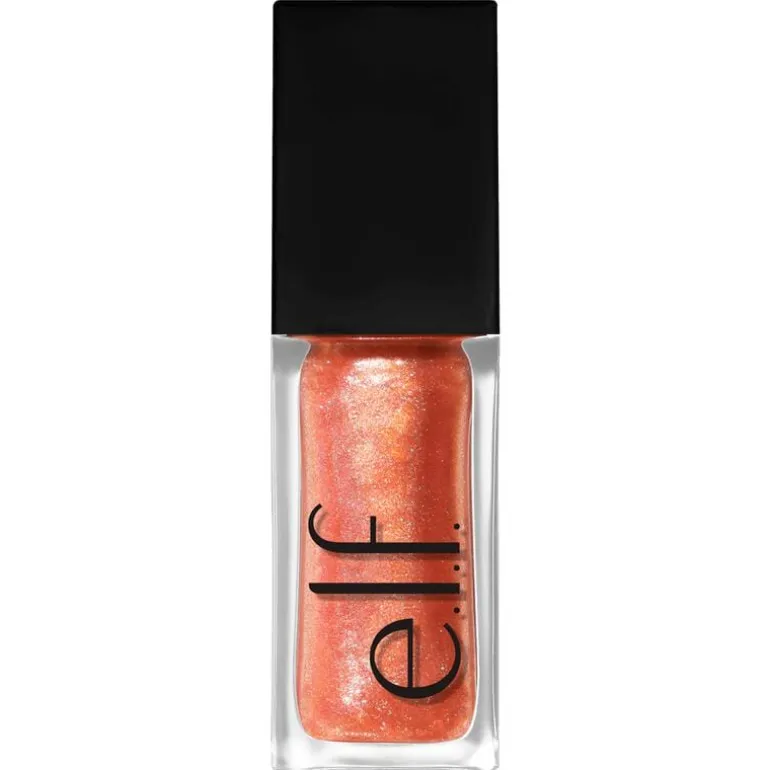 e.l.f. Glow Reviver Plumping Lip Oil Peach Shimmer