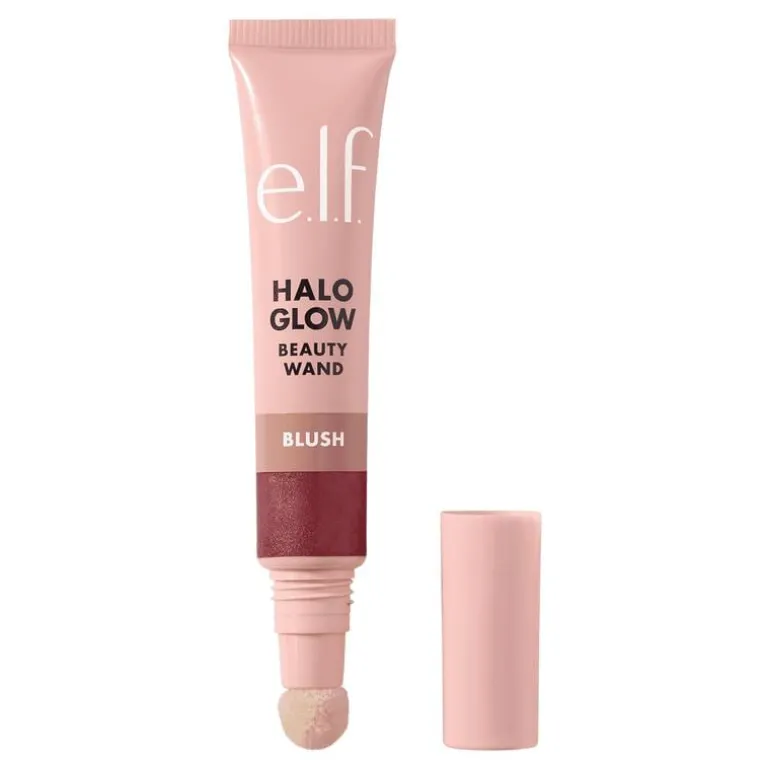 e.l.f. Halo Glow Blush Beauty Wand Berry Radiant