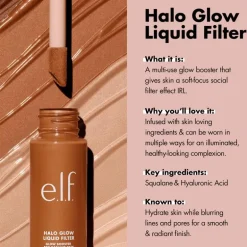 e.l.f. Halo Glow Liquid Filter 1 Fair