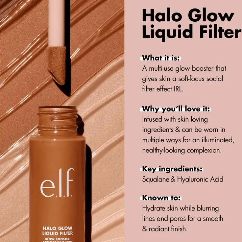 e.l.f. Halo Glow Liquid Filter 8 Rich
