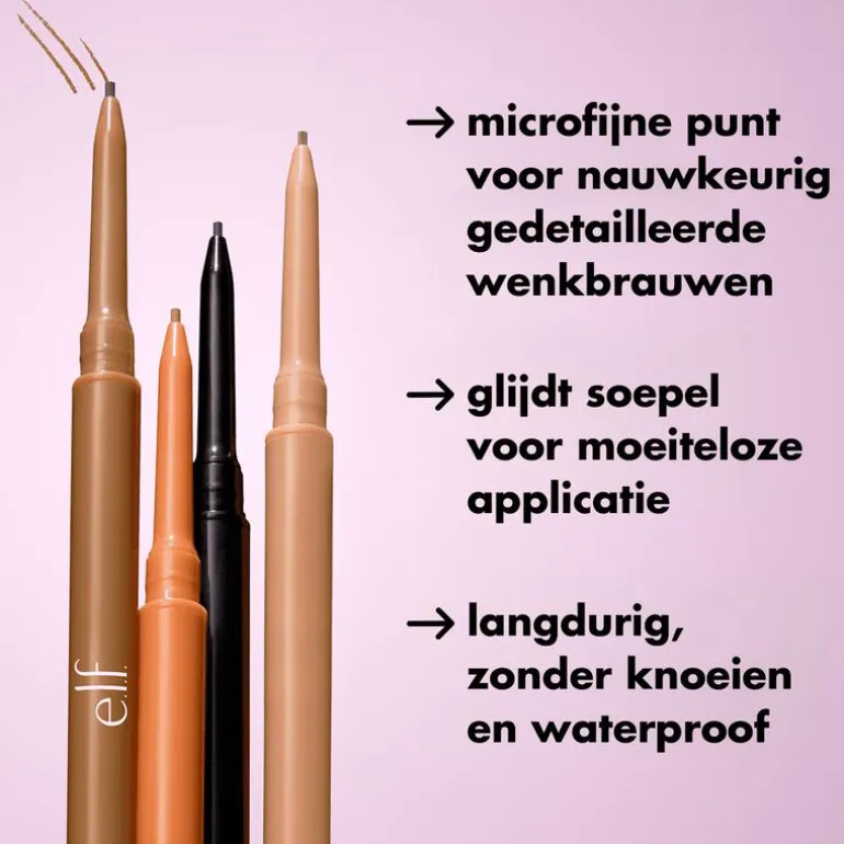 e.l.f. Micro-Fine Brow Pencil Deep Brown