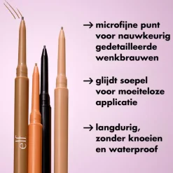 e.l.f. Micro-Fine Brow Pencil Neutral Brown