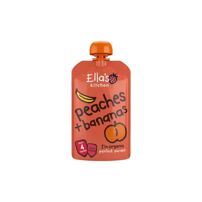 Ella's Kitchen BIO Perzik Banaan 4+