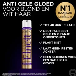 Elnett Purple Sterke Fixatie Haarlak Blond En Wit Haar 200ML