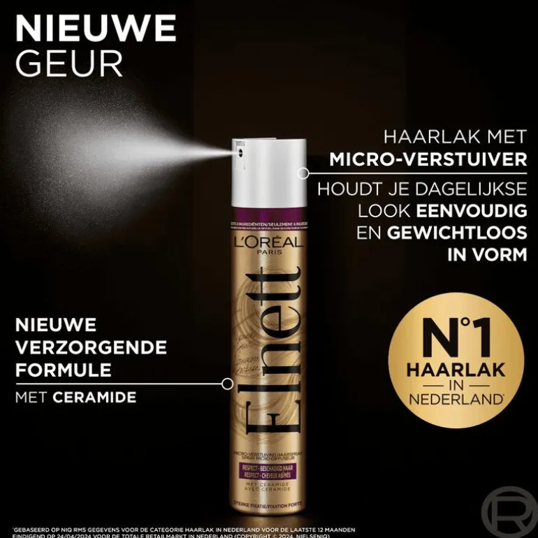 Elnett Respect Sterke Fixatie Haarlak 200ML