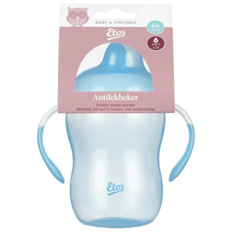 Etos Antilekbeker Blauw 250 ML