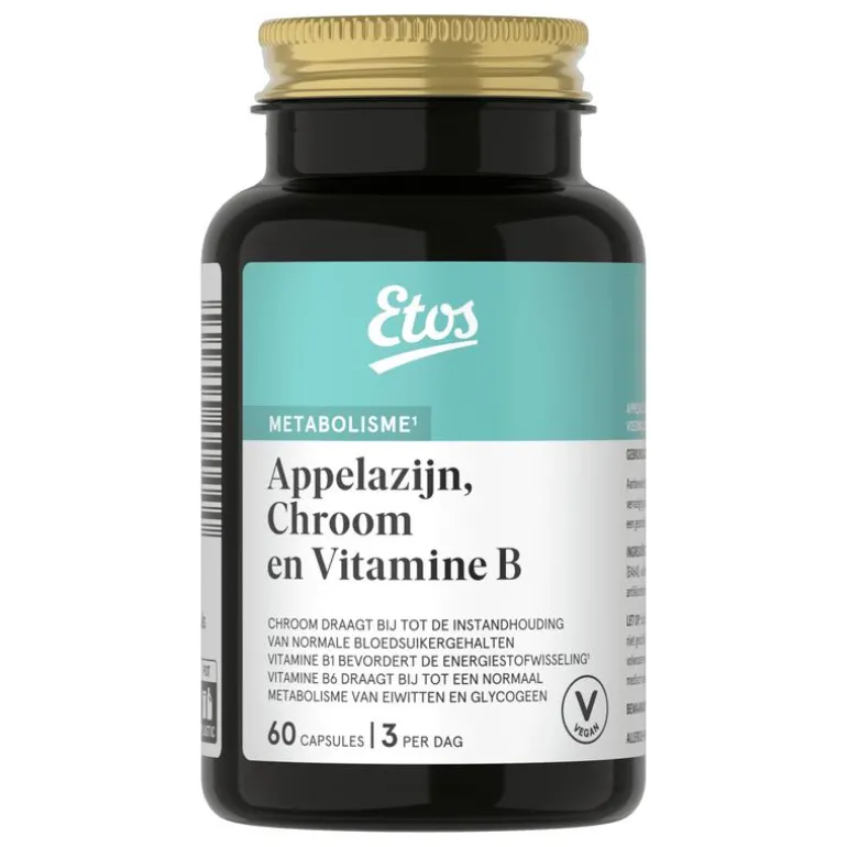 Etos appelazijn chroom vit b 60 caps