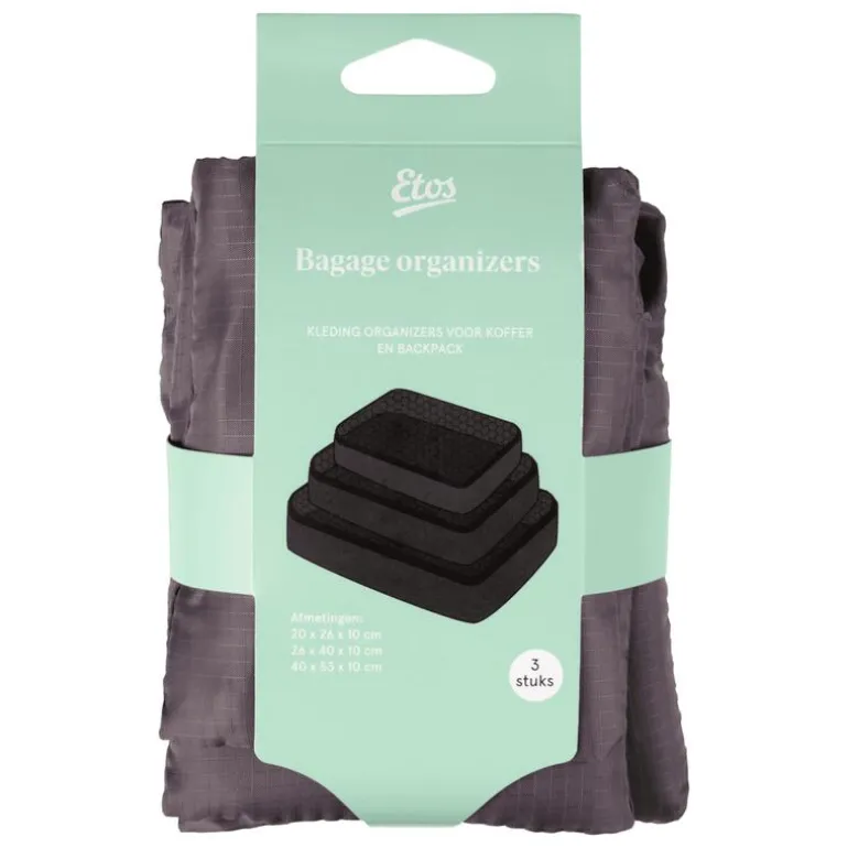 Etos Bagage Organizers, 3st