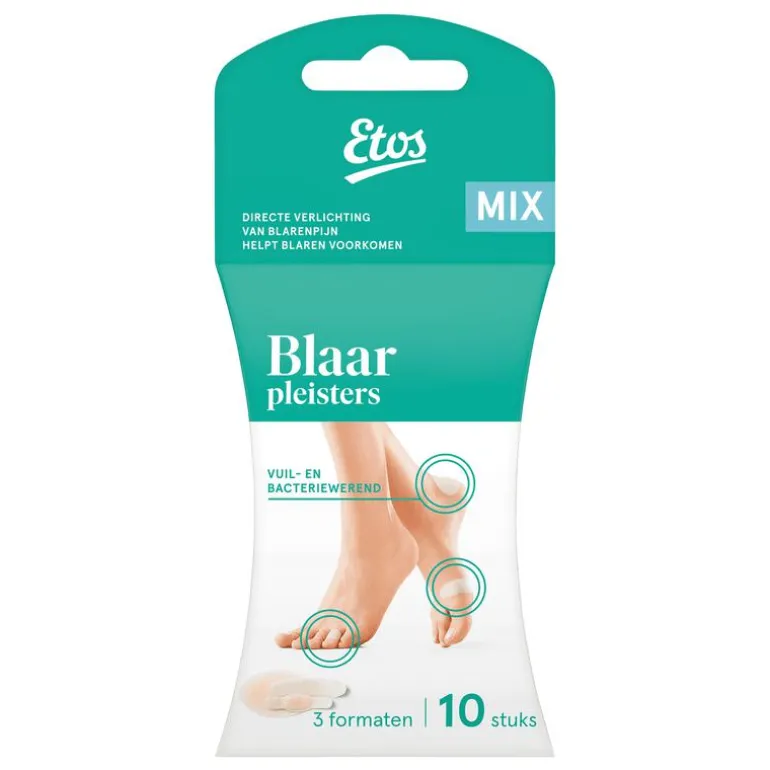 Etos Blaarpleister Mix 10 stuks