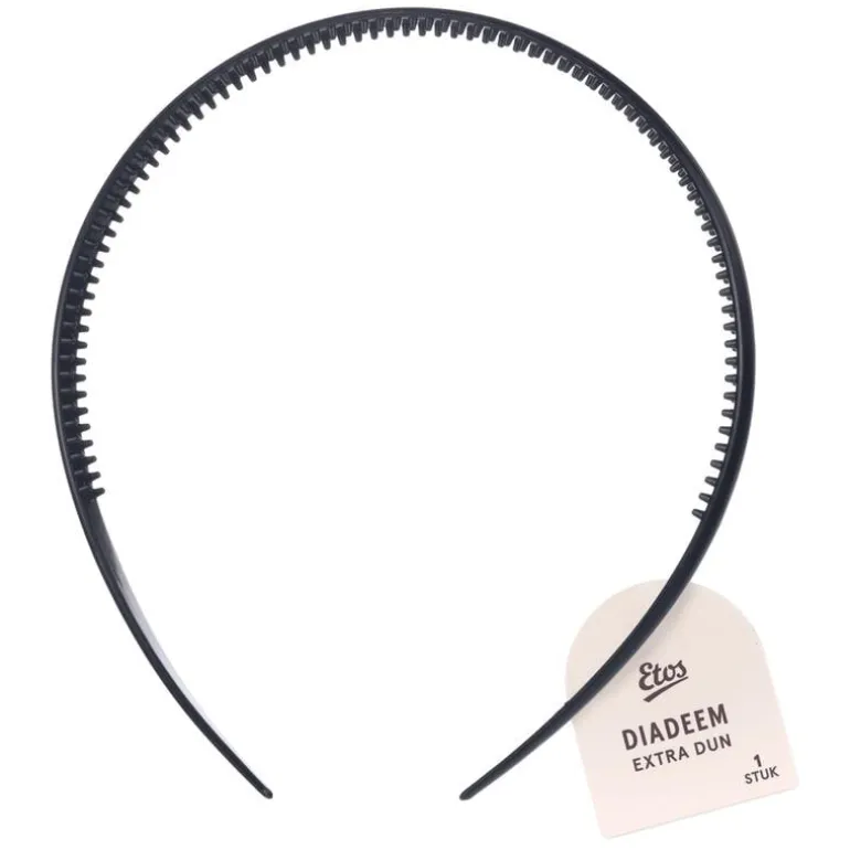 Etos Diadeem Small Zwart