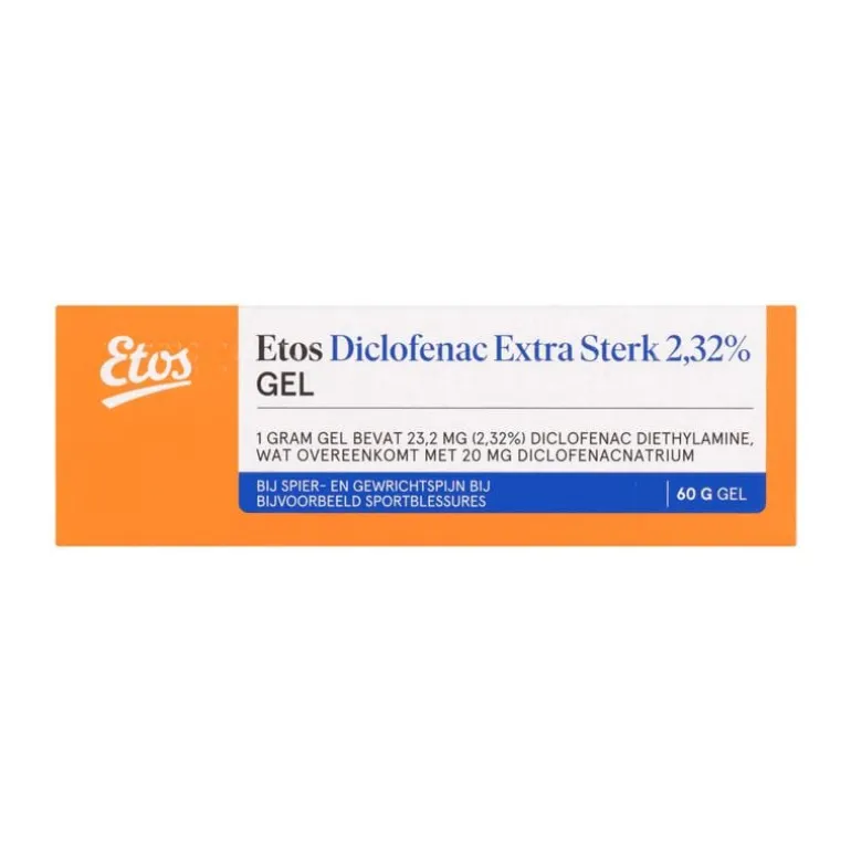 Etos Diclofenac extra sterk 2,32% gel
