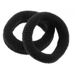 Etos Elastieken Roll Up Medium Zwart 2St