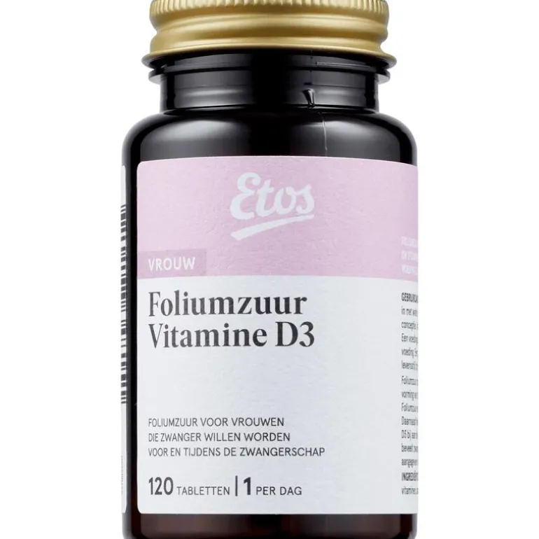Etos Foliumzuur & Vitamine D3