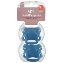 Etos Fopspenen In Steriliseerdoosje 18+ Maanden Assorti