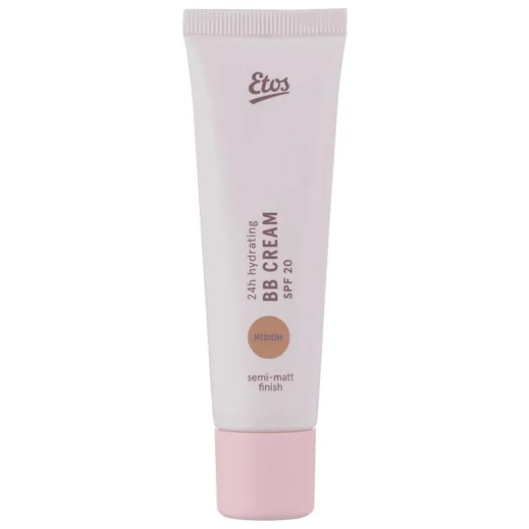 Etos 24h Hydrating BB Cream SPF 20 Medium