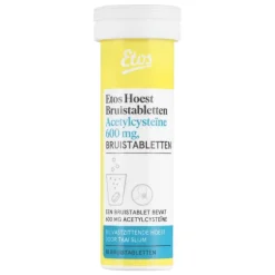 Etos Hoest Bruistabletten Acetylcysteïne 600 MG