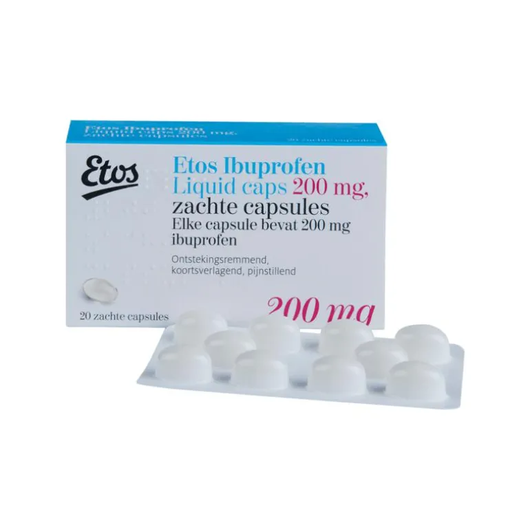 Etos Ibuprofen 200 mg Liquid Caps