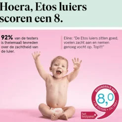Etos Luierbroekjes Maxi Maat 4 9-15 kg Maandbox 192 stuks