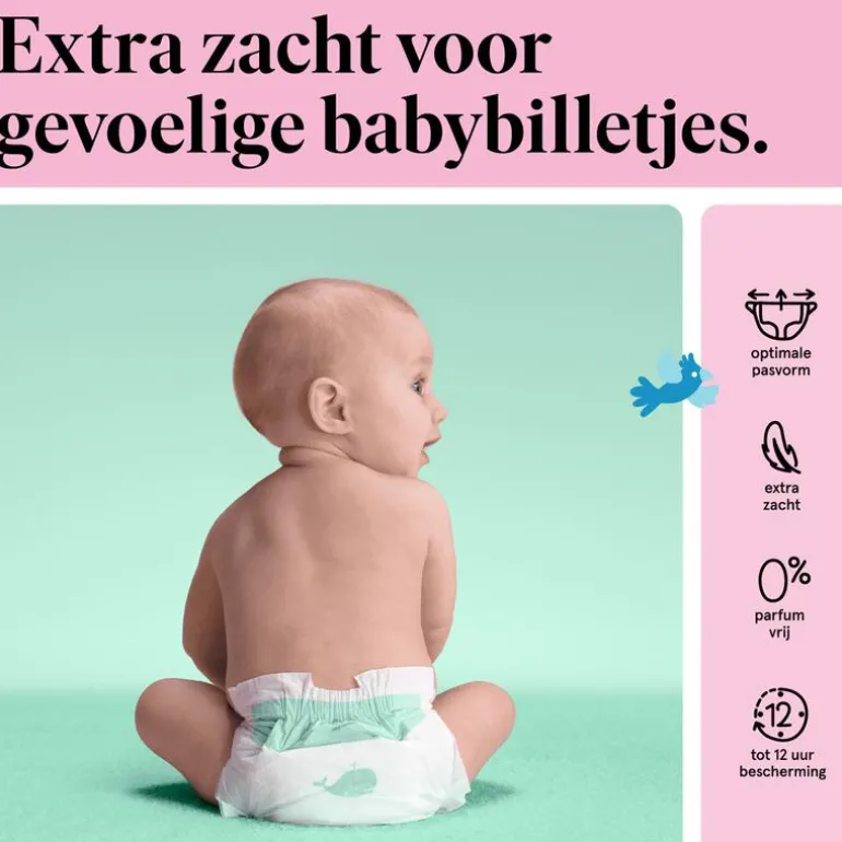 Etos Luiers Midi Maat 3 6-10 kg Mid Pack 35 stuks
