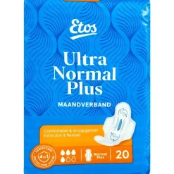 Etos Maandverband Ultra Normaal Plus 20 stuks
