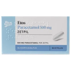 Etos Paracetamol 500 mg Zetpil