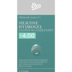 Etos Silicone Hydrogel Zachte Maandlenzen -4.00 3st.