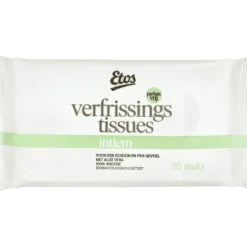 Etos Verfrissingtissues Intiem 20 stuks