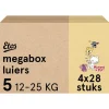 Etos Woezel & Pip Luiers Junior Maat 5 12-25 kg Megabox 4x28 stuks