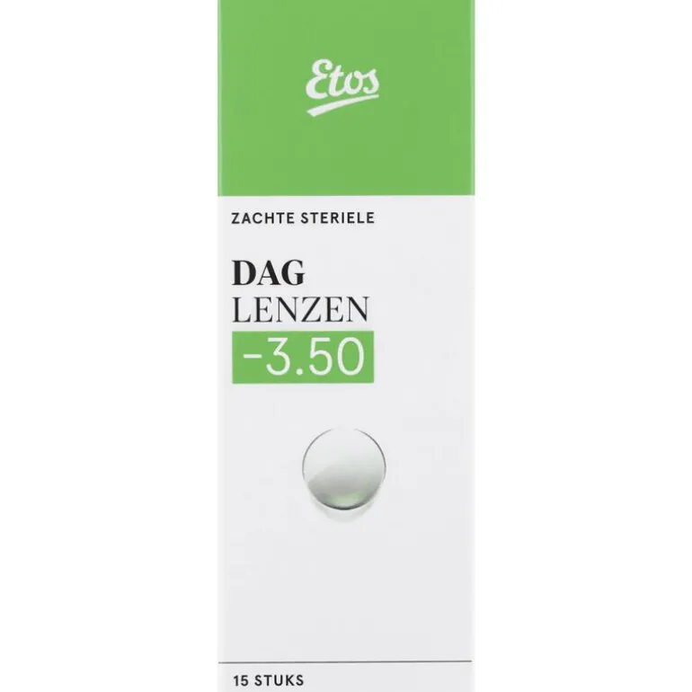 Etos Zachte Daglenzen -3,50 15 stuks