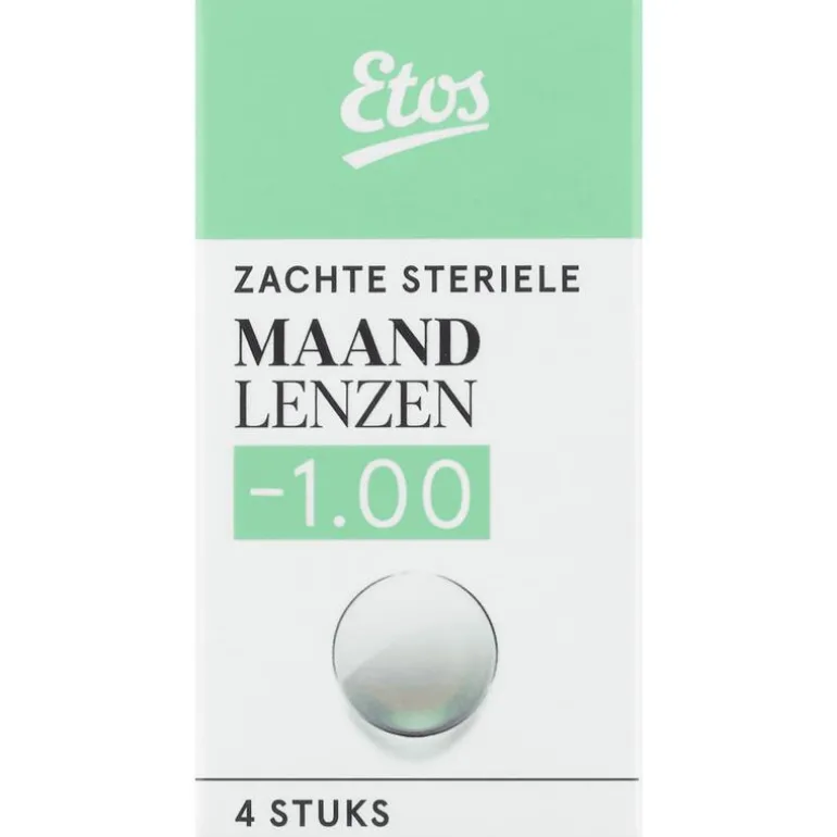 Etos zachte maandlenzen -1.00 4st