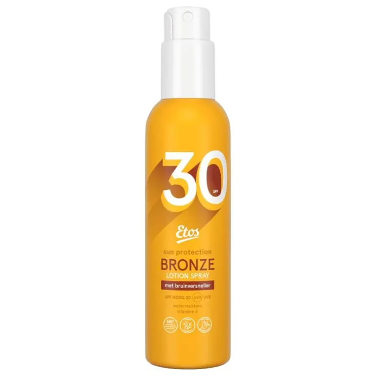 Etos Zonnebrand Spray Met Bronzer SPF30 200 ML