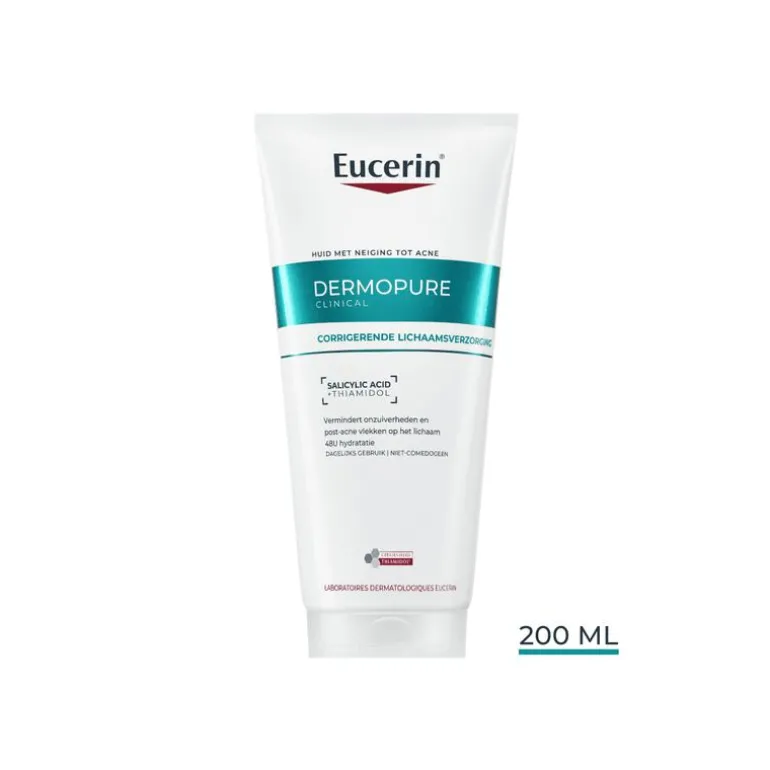 Eucerin DERMOPURE CLINICAL Corrigerende Lichaamscrème Gevoelige Huid 200 ML